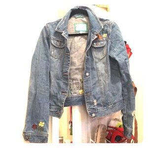 Embroidered Jean Jacket